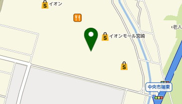 ミルフローラ イオンモール宮崎店の地図画像