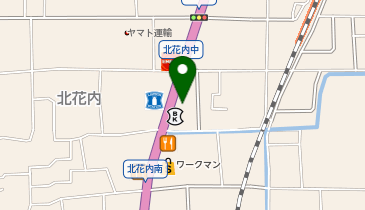 焼肉ホルモン肉喰タイガー 奈良葛城店の地図画像