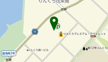 Laline(ラリン) りんくうプレミアム・アウトレット店の地図画像