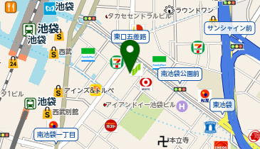 クロサワバイオリン 池袋店の地図画像