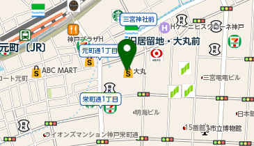 BRADELIS NewYork(ブラデリス ニューヨーク) 大丸 神戸店の地図画像