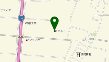 千葉県ヤクルト販売株式会社 木更津営業所の地図画像