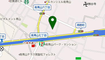T.U.C.GROUP(ティーユーシーグループ) 南青山店の地図画像