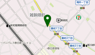 千鳥屋 錦町店の地図画像