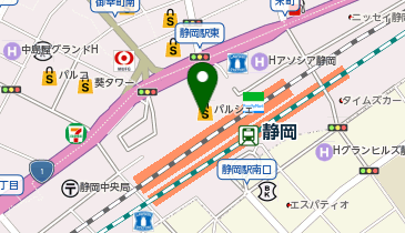 モンマルシェ 静岡パルシェ店の地図画像