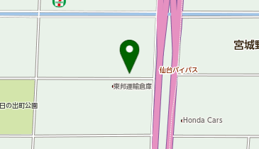 萩原株式会社 仙台支店の地図画像