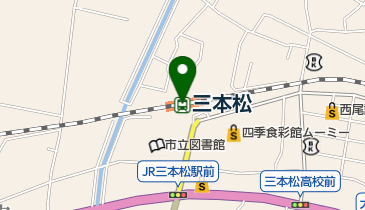 JR四国 三本松駅みどりの窓口の地図画像