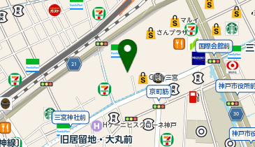 Genuine(ジェニュイン) 神戸ビーズ館の地図画像