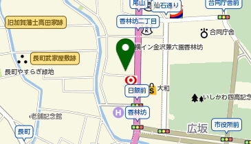 ロレックス ブティック レキシア 金沢香林坊店の地図画像