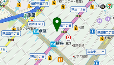 WAKO SITE(ワコウ サイト) 銀座の地図画像