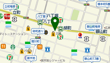 CLAIR(クレア) 広島三越店の地図画像