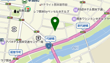 Blanca(ブランカ) 熊本シャワー通り店の地図画像