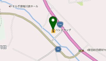 HASHI DRUG(ハシ ドラッグ) 川俣店 調剤薬局の地図画像