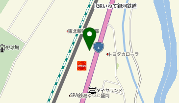 タイヤワールド館ベスト 盛岡店の地図画像