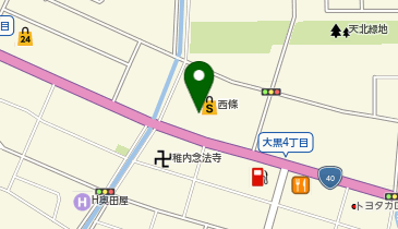 リサイクルショップ 西條 稚内店の地図画像