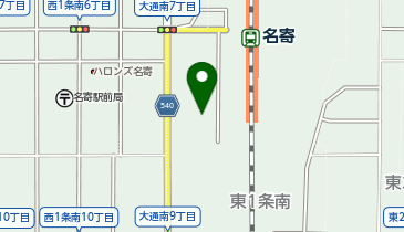 リサイクルショップ Qマート 名寄駅前店の地図画像