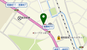 のぞみ保険サービス 富良野の地図画像