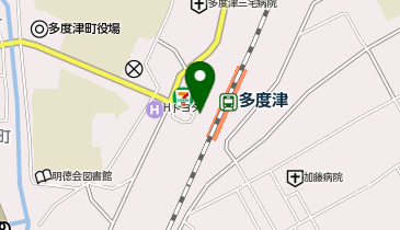 JR四国 多度津駅みどりの窓口の地図画像