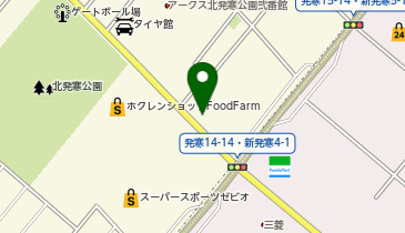 北海道日産 手稲店の地図画像