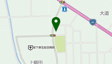 洗濯日和 坂下店の地図画像