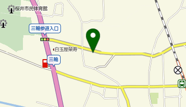 ホッとなカフェ紬の地図画像