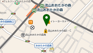 森のまちおおたかの森ナーサリースクールの地図画像