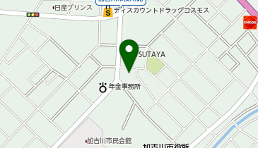 韓国料理 サンチョンの地図画像