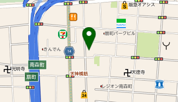 タイのごはん パニクルの地図画像