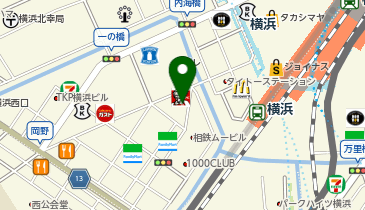 とりとんたん 横浜西口店の地図画像