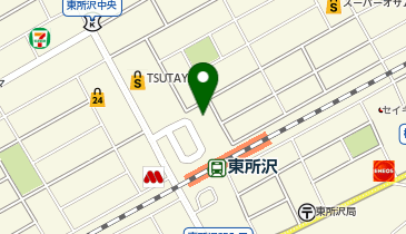 やきとり にしだ場 東所沢店の地図画像