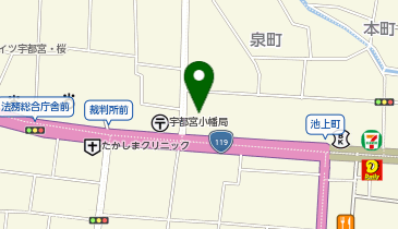 RIN(リン) 宇都宮大通り店の地図画像