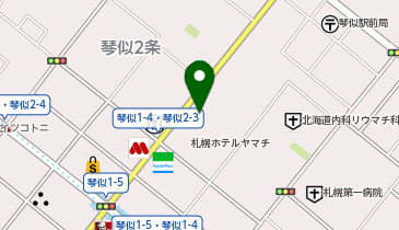 チロリン村 琴似店の地図画像