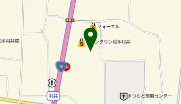 おたからや イオンタウン松本村井店の地図画像