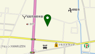 そばの神田 町前屋 名取店の地図画像