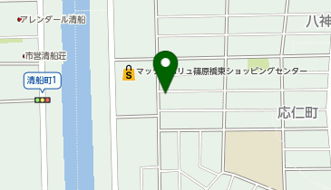 スクールショップShimizu(シミズ) 篠原橋東店の地図画像
