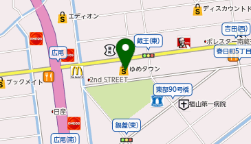 タイムタイム 蔵王店の地図画像