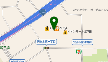 NAO-ART(ナオアート) 北戸田店の地図画像