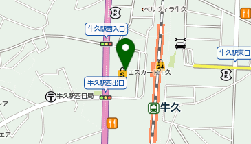 NAO-ART(ナオアート) 牛久店の地図画像