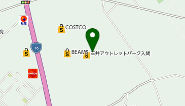 中華そば よしかわ 三井アウトレットパーク入間店の地図画像