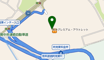 Gunze(グンゼ) あみプレミアム・アウトレット店の地図画像