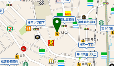 2nd OUTDOOR(セカンド アウトドア) 渋谷PARCO店の地図画像