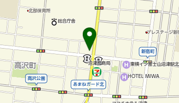 ms-numazu(エムスポーツ ヌマヅ)の地図画像