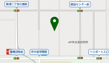 UNISOUND(ユニサウンド)横浜福浦フルフィルメントセンターの地図画像