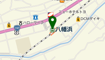 JR四国 八幡浜駅みどりの窓口の地図画像