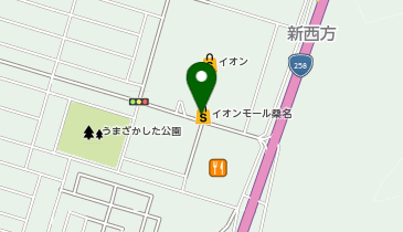 夢さくら イオンモール桑名店の地図画像