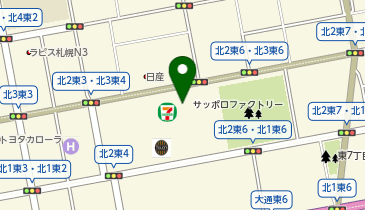 恵比寿フーズ株式会社 レストラン事業の地図画像