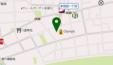 Your Petia(ユア ペティア) 本羽田店の地図画像