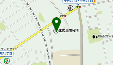 イシヤカフェ 北広島市役所店の地図画像