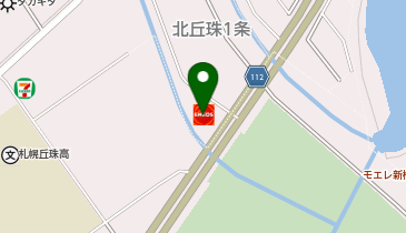北からの贈り物 モエレ沼店の地図画像