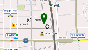 INDEED(インディード) 岩倉店の地図画像